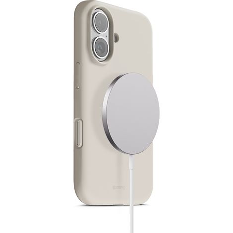 Crong Color Cover Magnetic - MagSafe iPhone 17 Hülle (Steinbeige) (1/5)