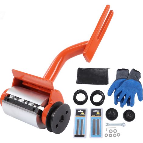 Descortezadora/descortezadora multifuncional para troncos, accesorio para motosierra con 6 cuchillas extensibles. (1/5)