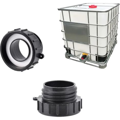 Adaptateur Schutz IBC filetage fin 62 mm vers filetage grossier 60 mm