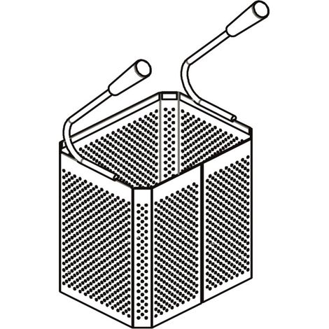 Panier cuiseurs pâte profondeur 165 mm - Combisteel (1/2)
