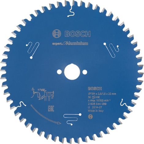 Lame de scie circulaire Bosch Expert pour aluminium 184 x 20 x 2,6 mm 56 (1/5)