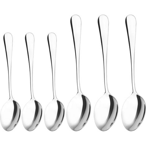 6pcs per Set of Stainless Steel Cutlery Spoons & 3pcs of each of 1010 1 Point + 3pcs of 1010 2 Point (1/5)