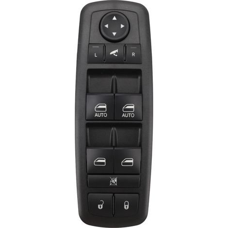 Interruttore principale di controllo degli alzacristalli elettrici, 56046826AD, lato guidatore per 1500 Classic 2500 3500-Crezuo