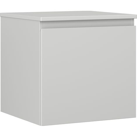 Mexen Orio Waschtischunterschrank 50 cm mit Arbeitsplatte, 1 Schublade, Grau Matt - 91A10-05047-1-BFC62 (1/5)