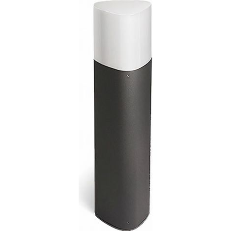 FORLIGHT Balise de Jardin Ip44 Mandela 500Mm E27 15W Gris Urbain 1500Lm (1/3)