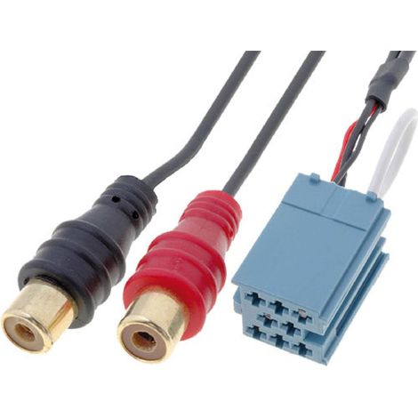 Cable AUX - mini ISO 2xRCA Entree AUX AR Grundig