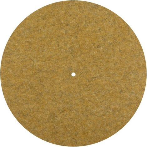 Capuche en feutre Grip Flat Ø 50 x 0,6cm ocre jaune - 1010408