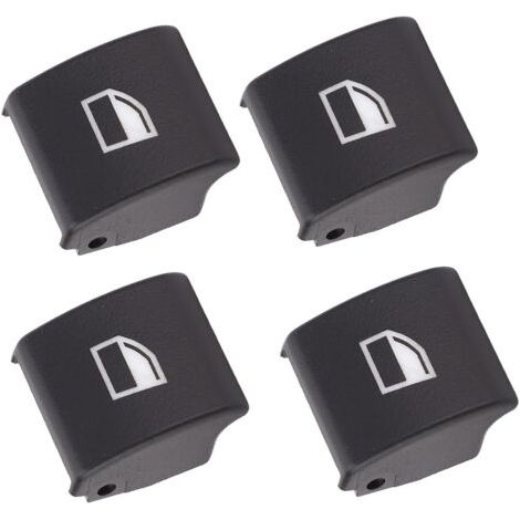 Couvercle de Capuchon de Bouton de Commutateur de Fenêtre, Interrupteur de Commande de Voiture électrique, Couvercle de Bouton en Verre, Numéros OEM 61318381514 61316902179 pour.