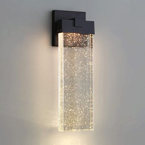 Applique Murale Longue de basalto créative, Moderne 24W LED 4500K pour éclairage extérieur, Applique Murale avec Corps en Aluminium, Lampe d’Ambiance de décoration de Jardin Simple (1/5)