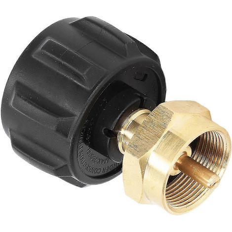 Adaptateur de recharge QCC1, robinet de régulateur en laiton, raccord de réservoir pour bouteille de propane 1 lb (1/5)
