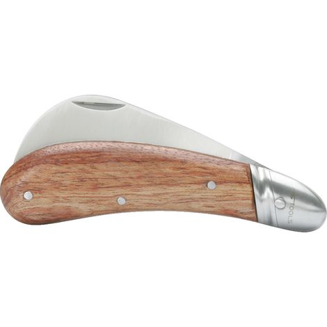 KS Tools - Couteau d'éléctricien avec 1 lame serpette Inox - 907.2185 (1/2)