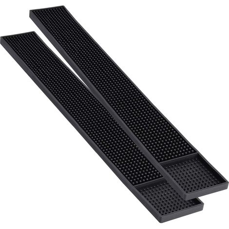 Tapis de bar en caoutchouc, tapis de service antidérapant pour bar, tapis de table, tapis de comptoir de restaurant, antidérapant et résistant à la chaleur (1/5)