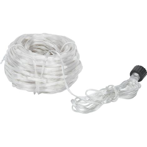 LED-Lichterkette mit 400 LEDs, Kupferdraht, 8 Beleuchtungsmodi, für die Weihnachtsdekoration im Innen- und Außenbereich, 100–240 V, EU-Stecker (1/5)