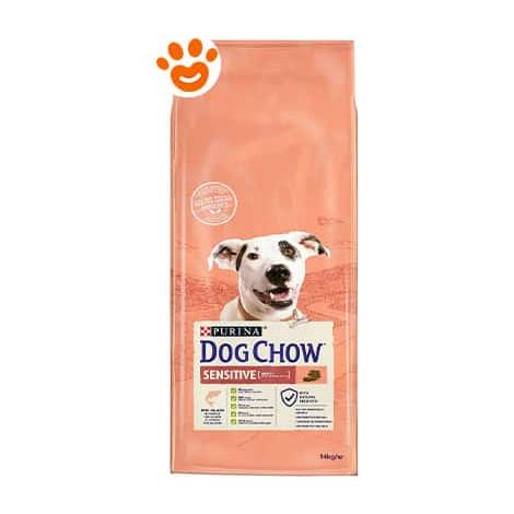 Purina Dog Chow Adult Sensitive Salmone - Purina Dog Chow Adult Sensitive Salmone - Sacco Da 14 Kg