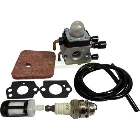 Kit carburateur pour débroussailleuse Stihl FS 38 45 46 C 55 C1Q-S28G 41401200619 C1Q-S66