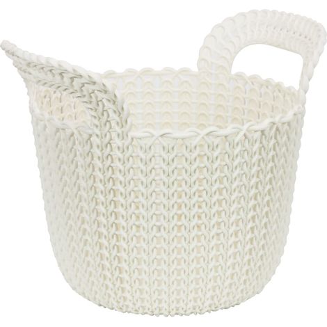 Curver 3253923971002 box de storage Basket de storage Around Garments de knit White (1/4)