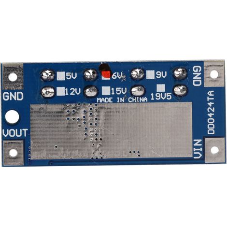 Convertisseur élévateur de tension CC-CC module step-up 60W 3.7V-18V vers 5V 6V 9V 12V 15V 19.5V (1/5)