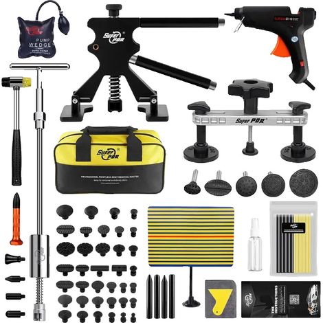 Kit de réparation de bosses de voiture, design convivial, outils complets inclus, Kit Pro (1/2)