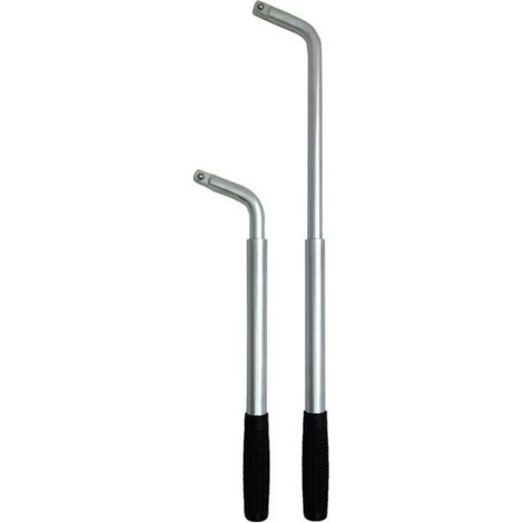 Clé à Douille SS5324 pour Roue de Voiture - Poignée Extensible - Tailles de Douilles : 17 mm, 19 mm, 21 mm, 23 mm - Compatible ave (1/4)