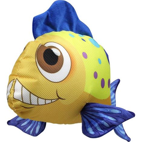 Jouet en forme de poisson pour chat - Simulation amusante de poisson pour chat d'intérieur qui mord, mâche et donne des coups de pied - Jouet en peluche doux pour chat - Jouet couineur pour chien (1/4)
