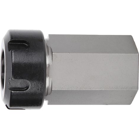Mandrin ER25 Hexagonal Porte-Outil CNC Tour Gravure, Bloc de Serrage Universel, Acier, Haute Précision (1/5)