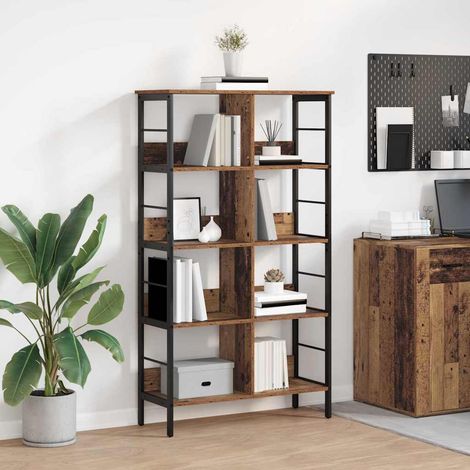 Estante de libros Madera Vieja 82 x 32 x 144,5 cm