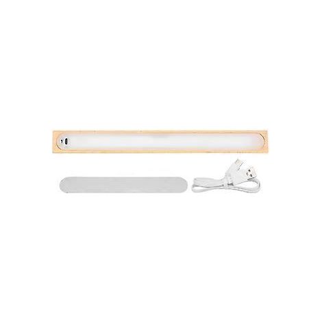 LED-Unterbauleuchte, dimmbar, magnetisch, USB-Anschluss, Klebeleuchte für Kleiderschrank, Wandleuchte, Leselampe für Nachttisch, Studentenwohnheim, Küche, Kleiderschrank