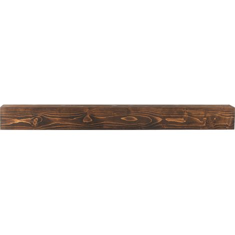 Mophorn Repisa para chimenea , 84" x 8" x 6", capacidad de peso de 50 lb, repisa de madera natural para sobre chimenea, estante flotante de granja montado en la pared, repisa de chimenea hecha a mano