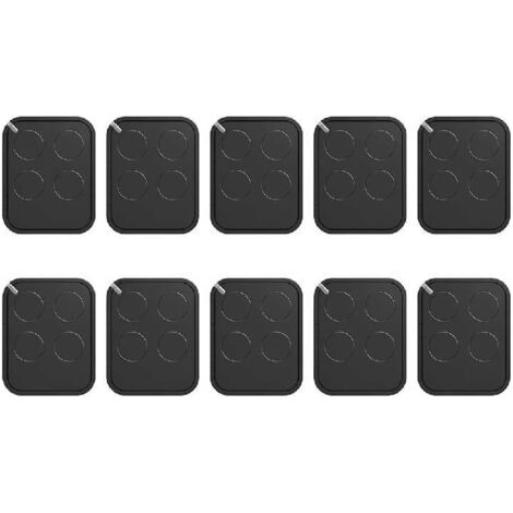 Compatible avec les télécommandes de porte de garage à code tournant NICE Era ON2 ON4 FLO4RE, lot de 10. (1/4)