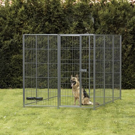 Box per cani da esterno zincatura elettrolitica 200x200x altezza 180 centimetri (1/10)