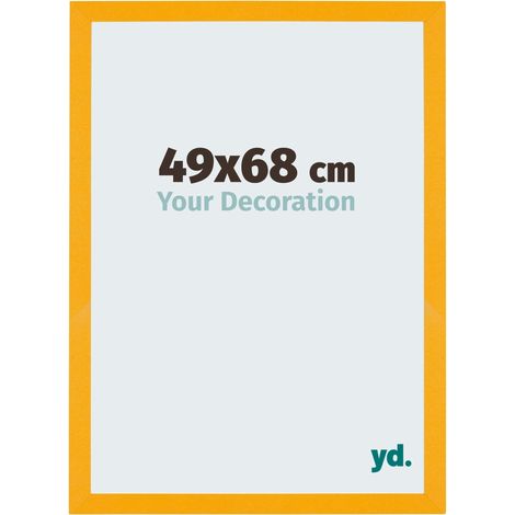 Cadre Puzzle 49x68 cm - Jaune - MDF - Mura. (1/5)
