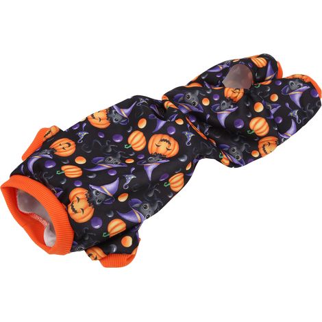 Vêtements pour chien sur le thème des fêtes, déguisement d'Halloween amusant et original, vêtements d'automne et d'hiver. Taille M. (1/5)