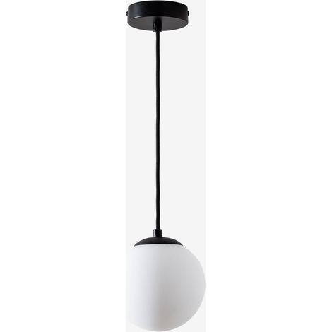 Lámpara de techo Ø12 cm en hierro con bola de cristal Uvol SKLUM (1/5)