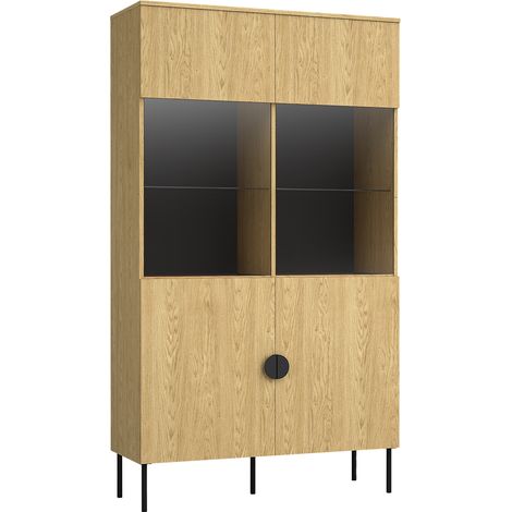 Vitrine in Eiche MOLONG-166 (1/3)