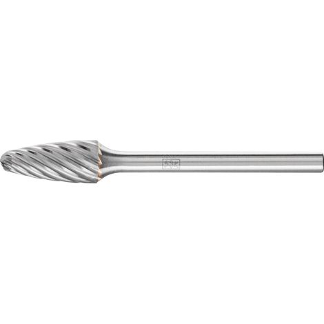 PFERD TOOLS Hartmetall Hochleistungsfrässtift INOX Rundbogen RBF Ø 06x13 mm Schaft-Ø 3 mm für Edelstahl (1/4)