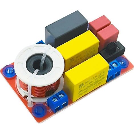 2 Way Audio Enceinte 100W Crossover Aigus Basse Module Audio Enceinte Filtre de Fréquence Adjust Bookshelf Enceinte (1/5)