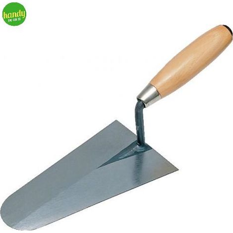 Cazzuola Punta Tonda Kapriol Manico Legno 20cm