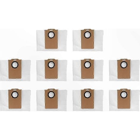 Universal dust bag for RoboSense E20 series vacuum cleaners, Proscenic Q8 and Honor R3 (10 pieces) (1/5)