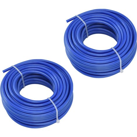 2er-Pack Husqvarna 4,0 mm runde blaue 10 m Rasentrimmerfadenspulen für Freischneider (1/5)
