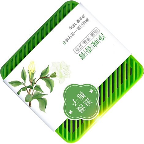 Désodorisant pour voiture, diffuseur de parfum solide, parfum longue durée, parfum désodorisant au jasmin (1/5)