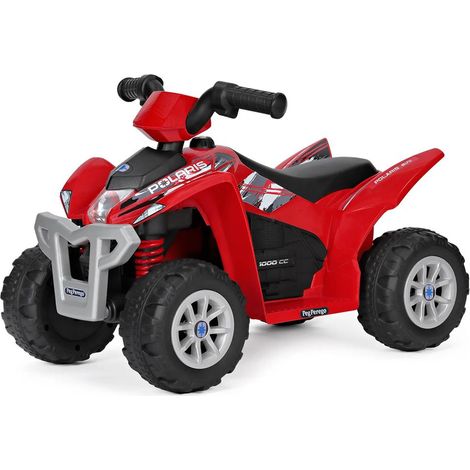PEG PEREGO Quad Elettrico Polaris Mini Rosso (1/4)