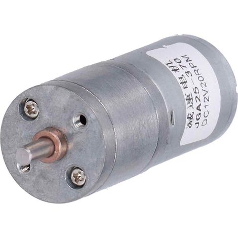 Motor De Corriente Continua - Reductor De Tornillo Sin Fin - 12 V - 20 Rpm - Para Herramientas Eléctricas Y Equipos De Masaje - Unidad (1/5)
