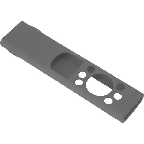 Coque de protection en silicone antichoc pour télécommande solaire Samsung TM2180EcoBN59 (gris) (1/5)