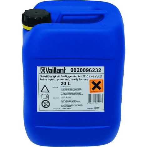 Vaillant Soleflüssigkeit Fertiggemisch 20L Kanister, 0020096232 (1/2)