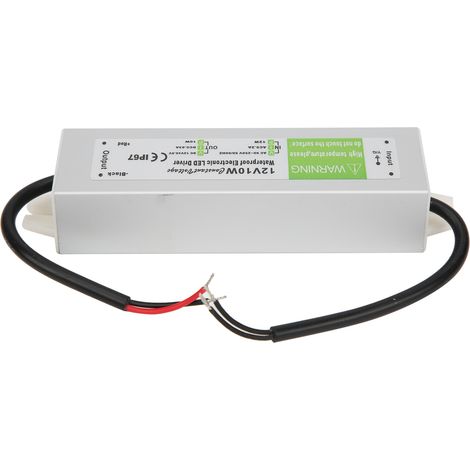 Alimentation LED étanche 10W, transformateur AC/DC 90-250V pour éclairage extérieur (1/5)