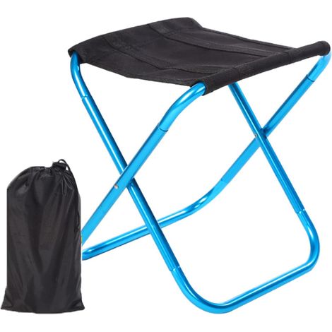 Portable Lightweight Mini Folding Chairs Fishing, Outdoor Camping Stool, Large Stool Carry Bag, Load Capacity Up To 250 Kg (1/5)