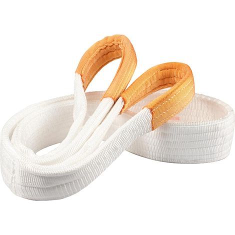 Corde de treuil synthétique, 1 m, 2 tonnes, kit d'urgence plat pour voiture, corde de remorquage, corde de remorquage, sangle de remorquage, crochets, van, récupération de route (1/5)