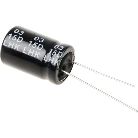 Condensateur RS PRO 470µF, 63V c.c. (1/2)