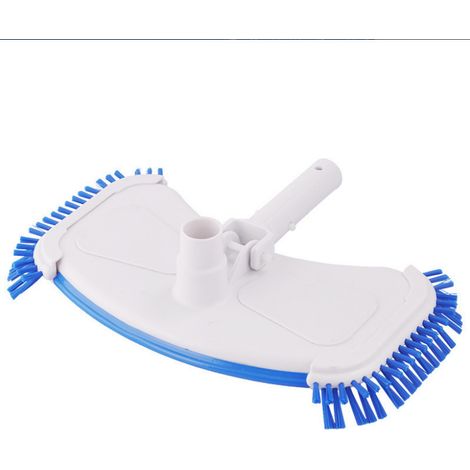 AGE Tête d'aspiration avec brosse latérale fournitures de nettoyage de piscine tête de nettoyage d'aspiration de piscine (1/4)