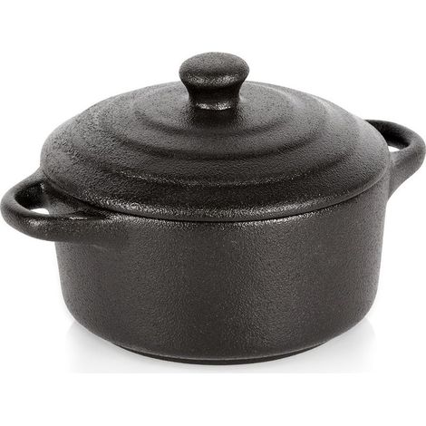 Plat de cuisson en porcelaine avec couvercle 300 ml (1/5)